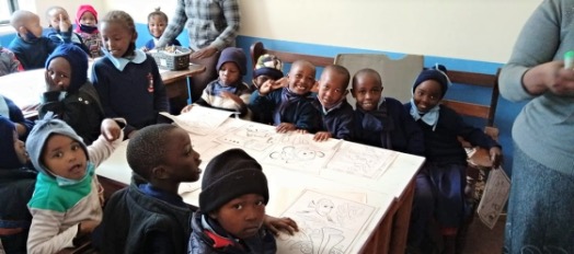 Children at table