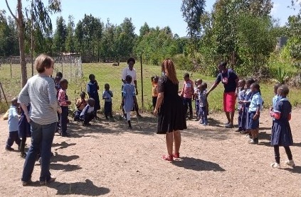 Children on playground