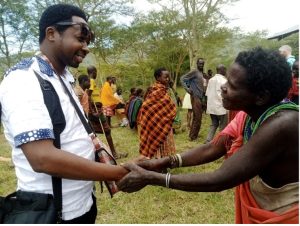 Pastor Patrick in Uganda October 2021, with the Karamajong community